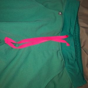 Figs Surgical Green Jogger Scrub Pants XS